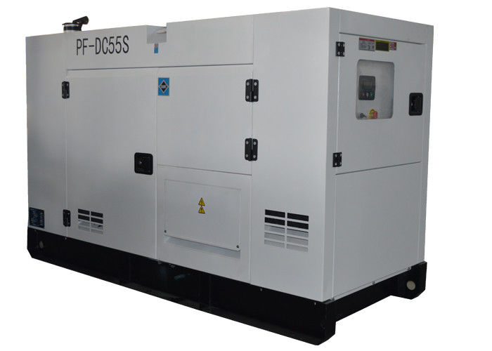 Silent Type White Cummins Diesel Generators Standby Power Solution 50hz 60hz