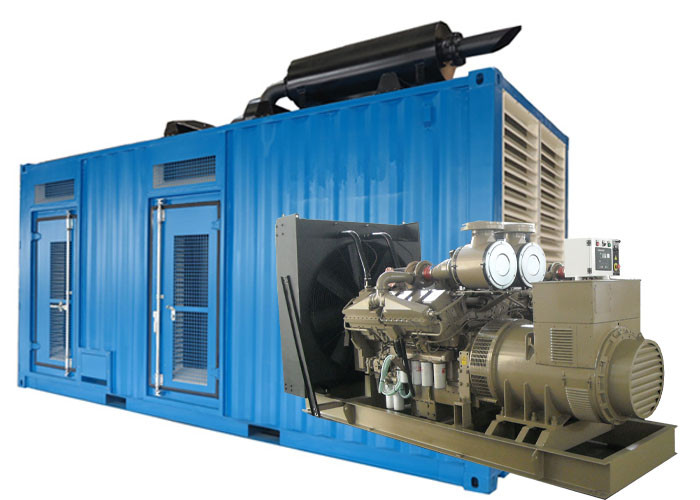 1000KVA Container Cummins Diesel Generator Sets / Diesel Electric