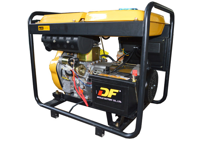 7kw Open Type Small Silent Portable Generator Electric Start With ATS