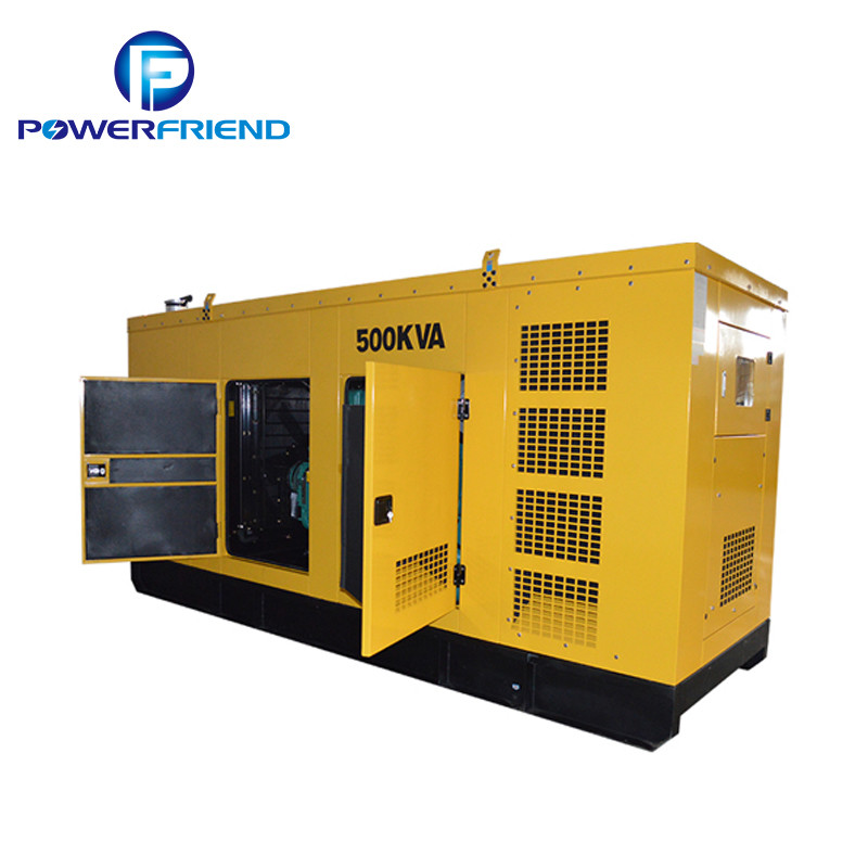 Electrical Start Water Cooled Cummins Home Generator 400kw 500kva