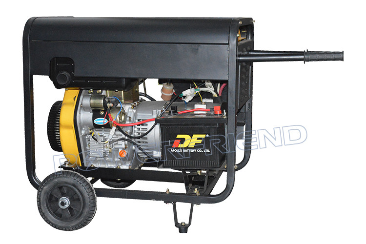 Air Cooled Open Type 300A Diesel Welder Generator 2V88FAE Set For Welding Machine