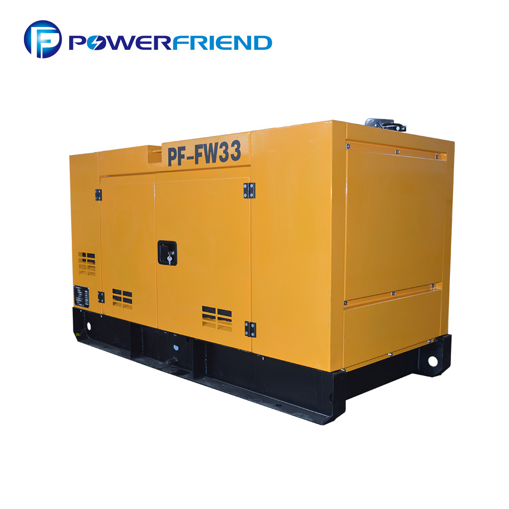 Brushless Self Exciting Fawde Generator , 25KW 30KVA 4 Cylinder Diesel
