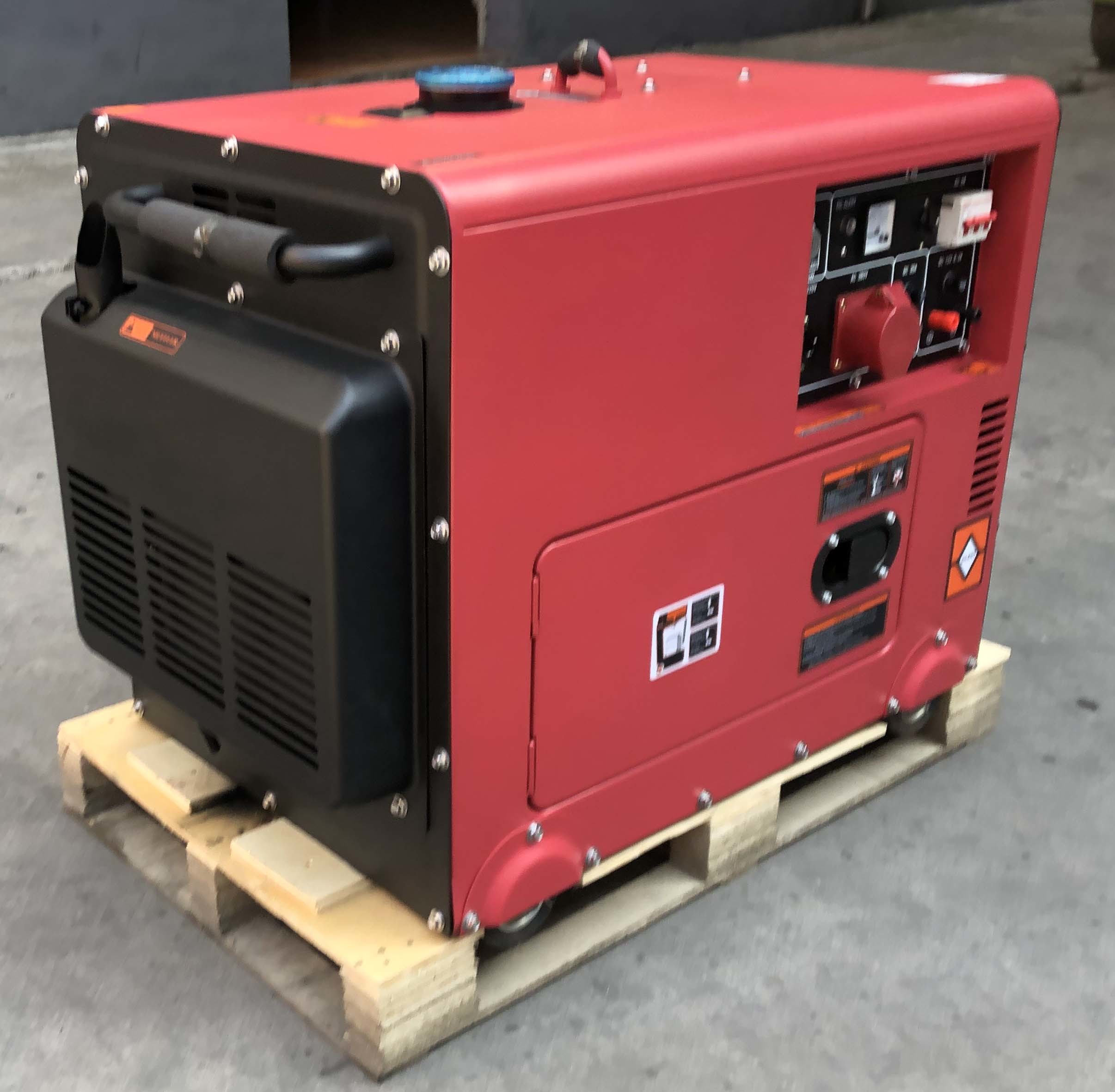 Home Use Electric Start 5KW Portable Diesel Generator Without Noise