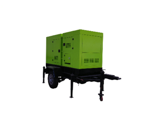 3 Phase Durable Use 100kva Mobile Trailer Generator With Cummins Engine