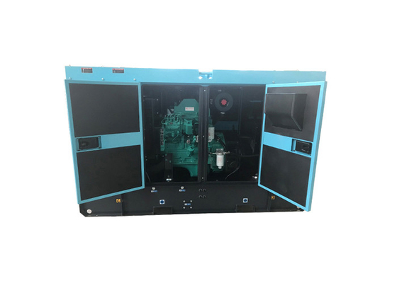 60KVA Soundproof Diesel Generator Set With Cummins Engine , Low Fue Consumption
