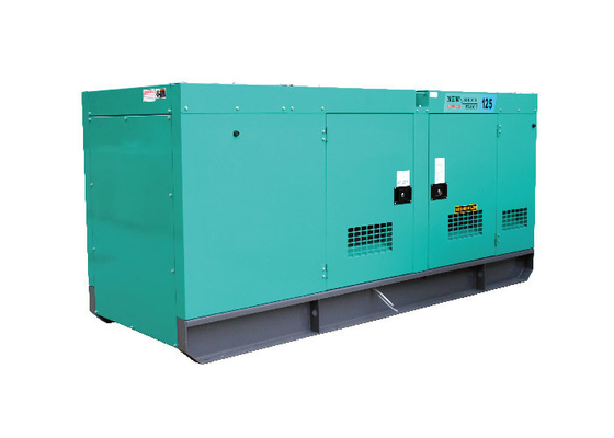 Electric Strating Silent Diesel Generator Set AC 3 Phase Prime Power 100 Kw