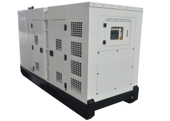 Water cooled Silent Type 125KVA 100kw diesel generator / cummins diesel genset