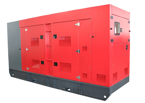 White 3 Phase FPT Diesel Generator Prime Power 300kw With Italy Engine