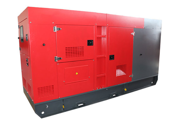 Super Silent Diesel Driven Generator Rated Power 100KW 125KVA Water Cooling