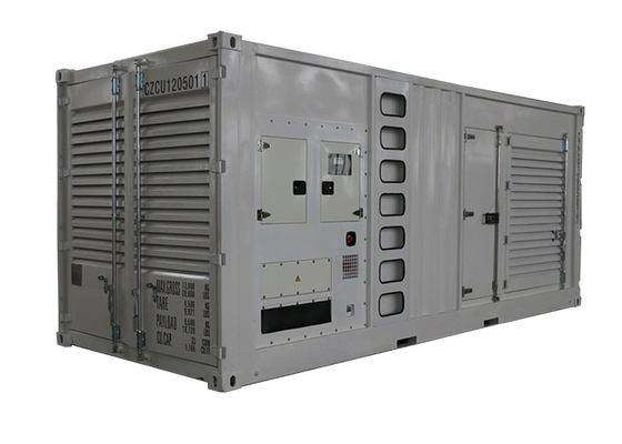Durable Silent Container Generator Diesel 1000Kw Big Power 900Kw 1125Kva