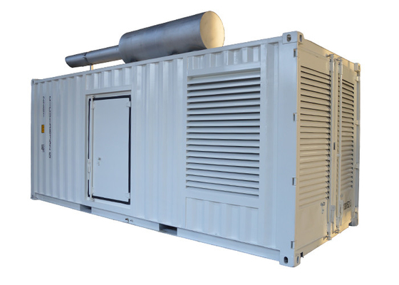 20Ft Containerized Container Diesel Generator Set 750Kva 600Kw Water Cooling