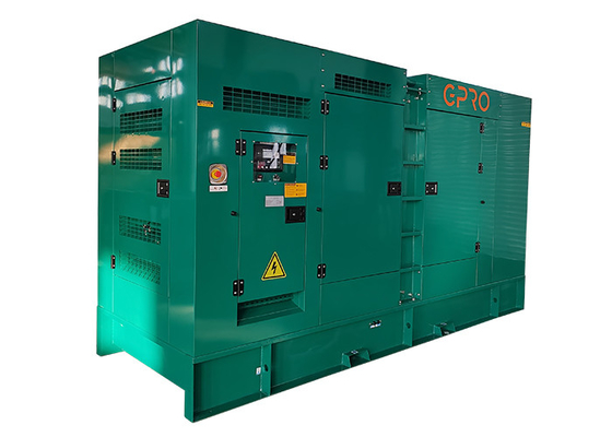 500KVA Cummins Diesel Engine Generator , 3 Phase Super Silent Generator ISO