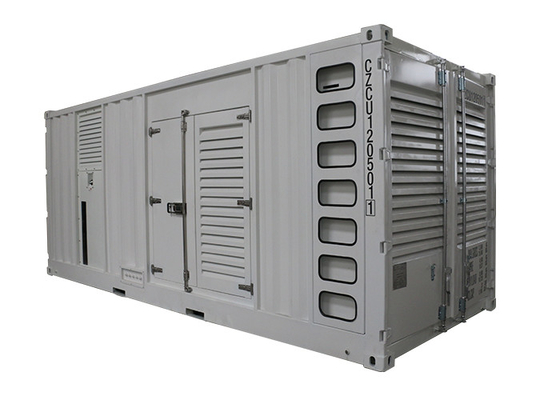Rated 640kw / 800kva Soundproof Perkins Power Generator 3 Cylinder With Canopy