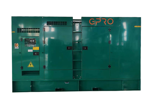 Prime 500kva Water Cooled Generator Soundproof Type With Stamford Alternator