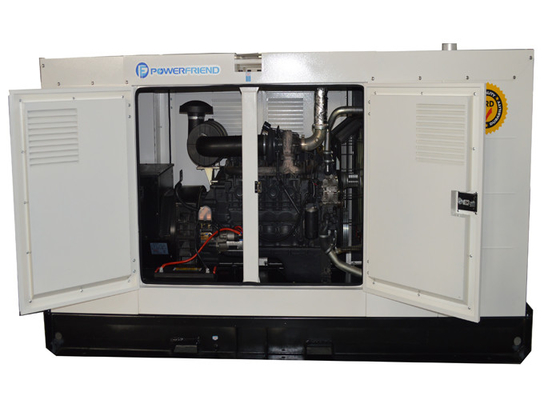 100KVA FPT Diesel Generator White Color Smartgen Controller MECC Alternator