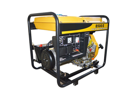 Open Type 7KW Small Portable Generators Air cooling With Chinese 192FAGE Engine