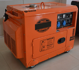 Single Phase Soundproof Small Diesel Generators 220/230/240v 186FA