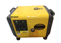 Residential Small Diesel Generators / Portable Silent Generator 5kw 6kw with Air cooled