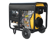 Portable Small Welder Generator 190A Electric Start With Wheels And Handle