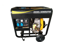 Strong Small Portable Generator 6kw Electric Start Genset 100% Copper Alternator