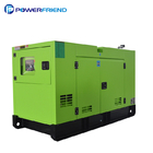 High Performance Silent Generator Set 68KW 85KVA Electric Start Green Color