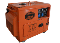 Electric start air cooled small portable generators diesel power 6kw