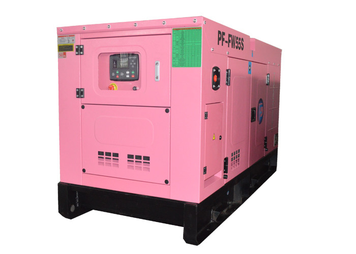 80kva Cummins Diesel Power Generator Pink With 6BT5.9-G1 Engine