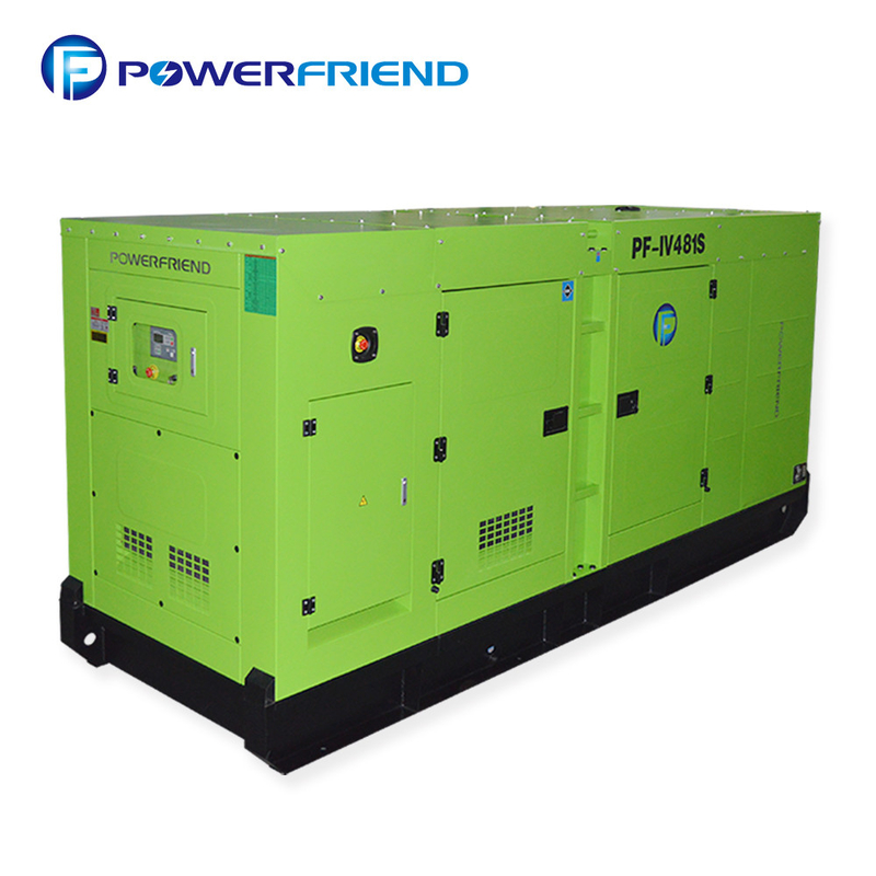 Iveco diesel generator 350kw green silent low rpm  413kva power generator