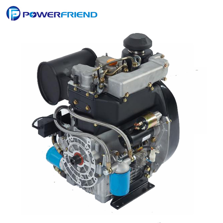 Air-cooled 20HP 14KW 292F two cylinder diesel genset for sale philippines