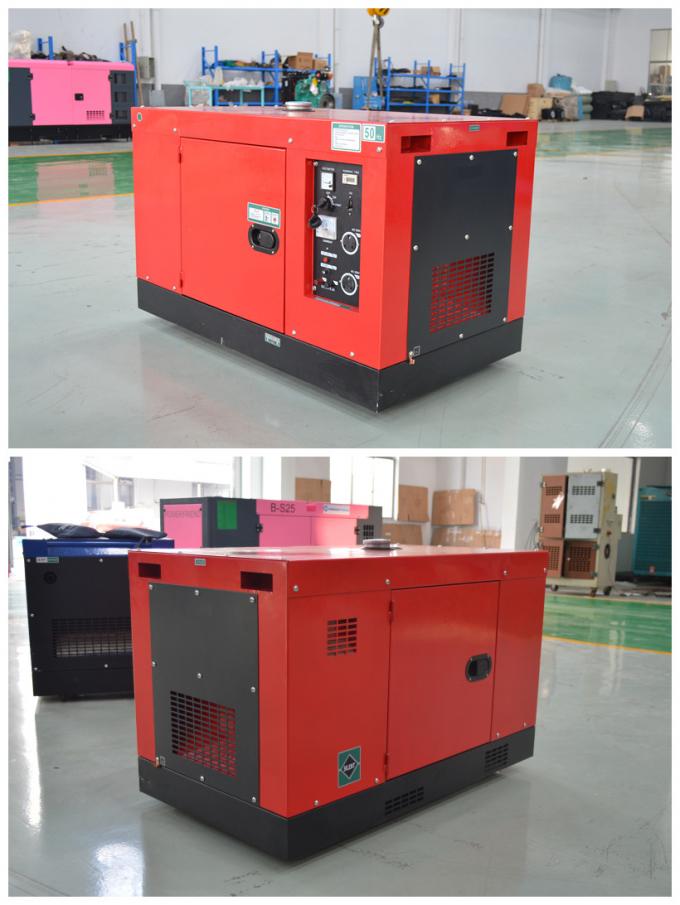 7kw Small Portable Electric Generator , ISO CE Diesel Emergency Generator