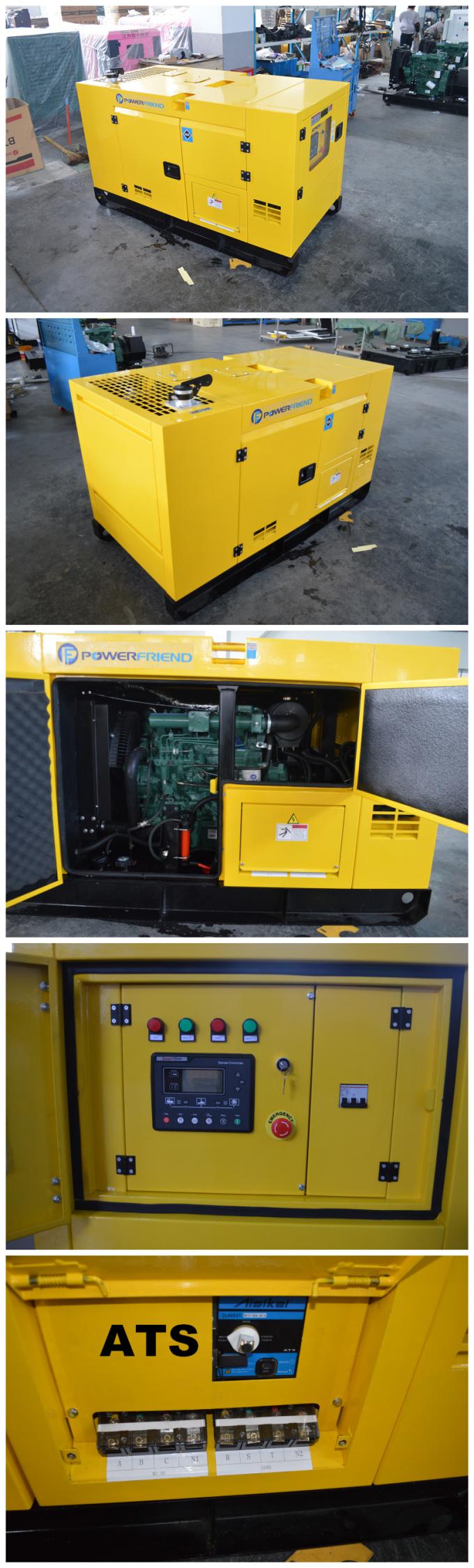 Denyo Super Silent 65dba 15kva Industrial Diesel Generators With FAWDE