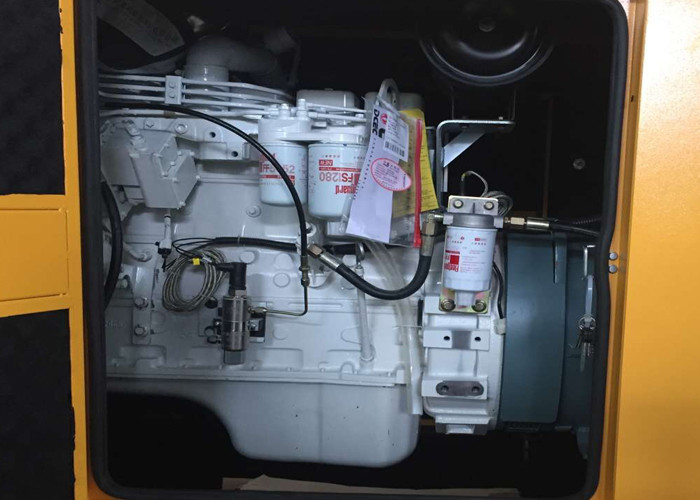 100kva Cummins Boat Diesel Generator Weathproof Silent Type , Stamford ...
