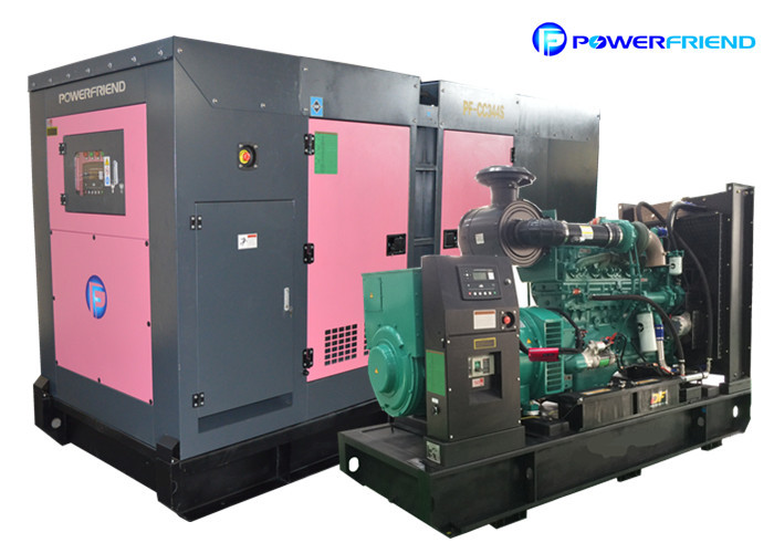 Stamford Power Cummins Diesel Generators 250kw Soundproof Genset 313kva