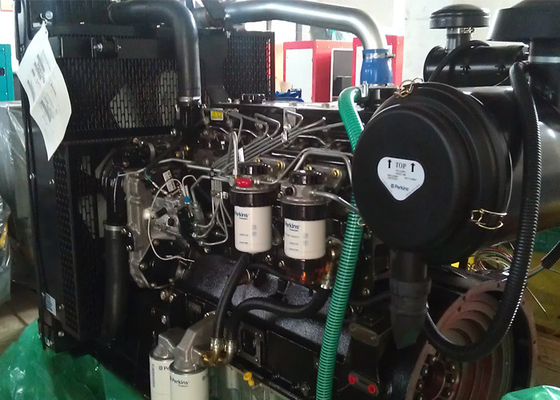 Rated Power 30kva Perkins Diesel Generator Original UK Motor Denyo Type Canopy