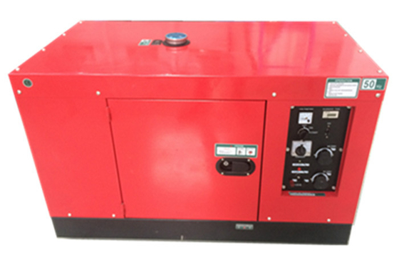 Soundproof  Air Cooled Portable Diesel Generator Set 5kva 6kva with wheels