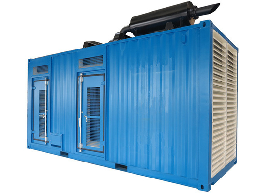1000kva water cooled generator 4008TAG2A silent Container type