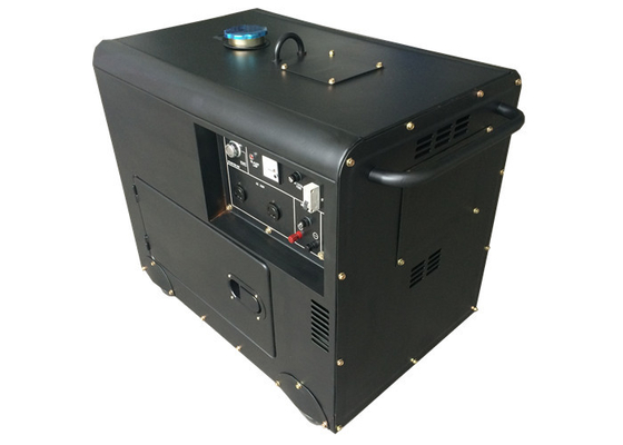 Air Cooled Small 5kva Diesel Generators / Portable Silent Generator For Residential