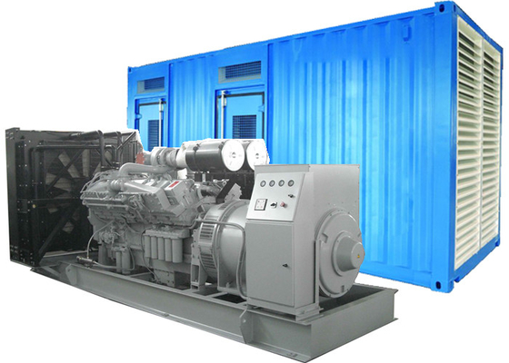 Container Generator Set 800KW 1000KVA With Stamford / Meecalt Alternator Mining Use