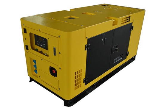 8kw Water Cooled Electric Silent Generator Set 10kva With Diesel Engine , 50/60HZ Frequency