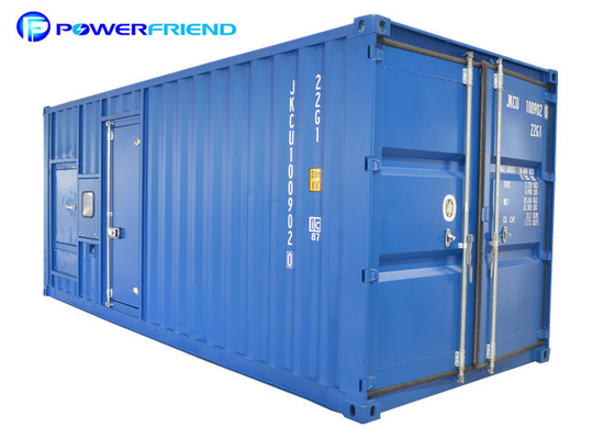 500kva 400kw Soundproof Diesel Container Generator Set CE / ISO9001 Certificate