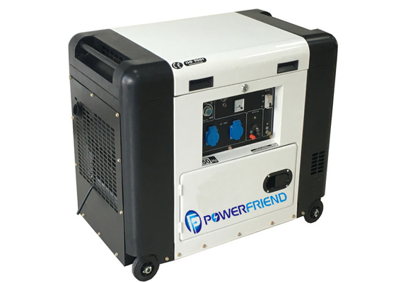 5000W Mobile Silent Small Portable Generators 6kva Generator With Wheels