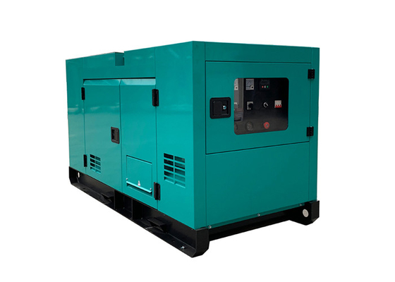 Single / Three Phase Silent Diesel Generator Set 24kw FPT Engine Electric Start Generator