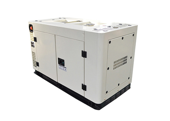 Electric Start 10kw Air Cooled 10 Kva Generator Set Silent Easy Maintenance