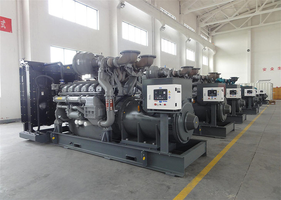 20 -2500kw Cummins Stamford Diesel Generator Set For Construction