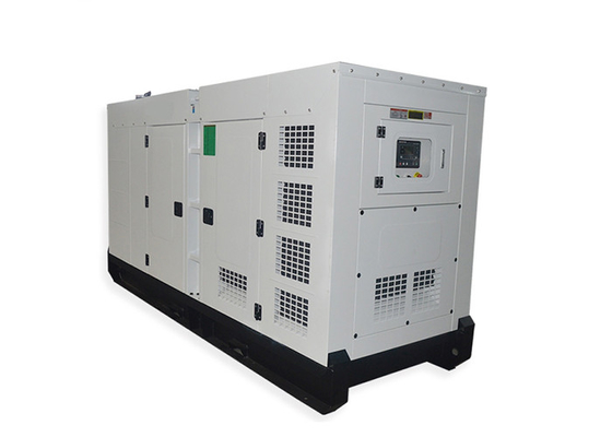 Three Phase Emergency Generator Set , Soundproof Diesel Generator Prime Power 200kva