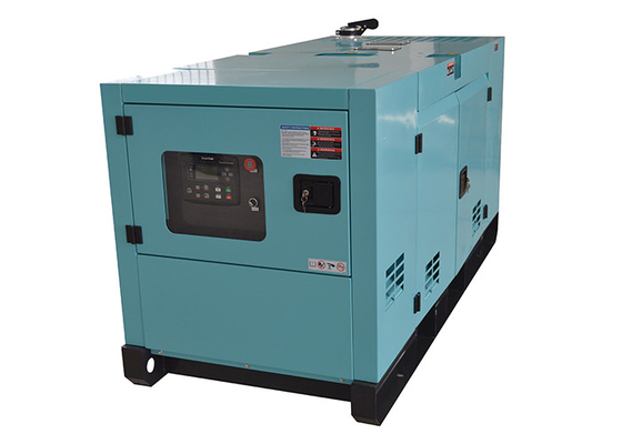 Water Cooled 3 Phase 12kw / 15kva Silent Diesel Generator Set For Home Use