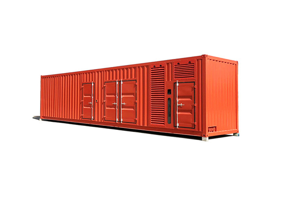 40ft Container House Silent Generator Set , Cummins Diesel Genset 1000kw 1250kva Power