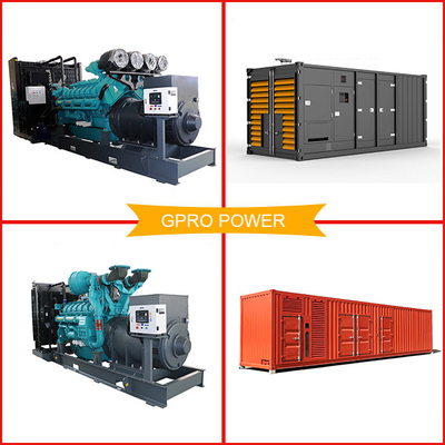 12VDC Start Method Low Noise Electricity Generator for Land Applications