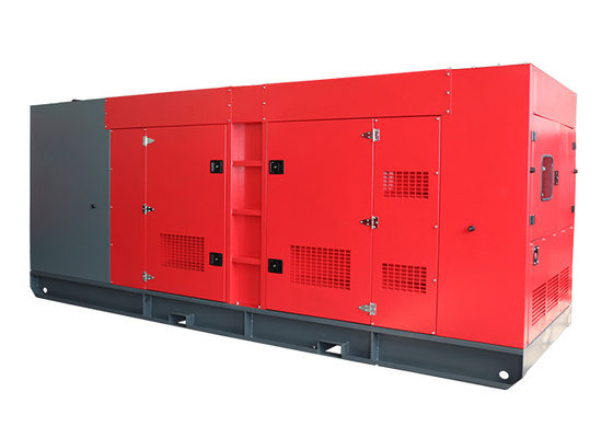 100kw - 500kw Diesel Generator Silent Canopy Power Generating Set 50 / 60HZ