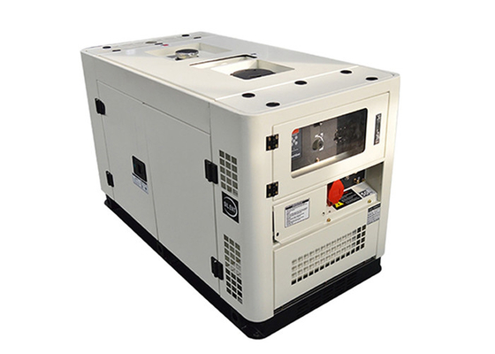 Air Cooled 10 Kva Portable Diesel Power Generator Soundproof Genset